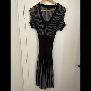 BCBG Black and Grey Dress